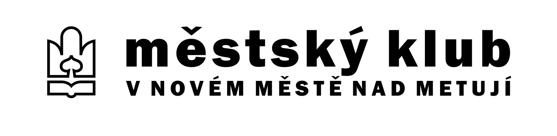 Městský klub - logo_černé_cmyk